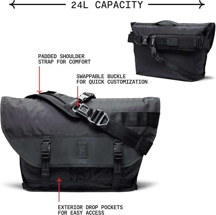 Amazon.co.jp: [クローム] メッセンジャーバッグ CTZ 24L